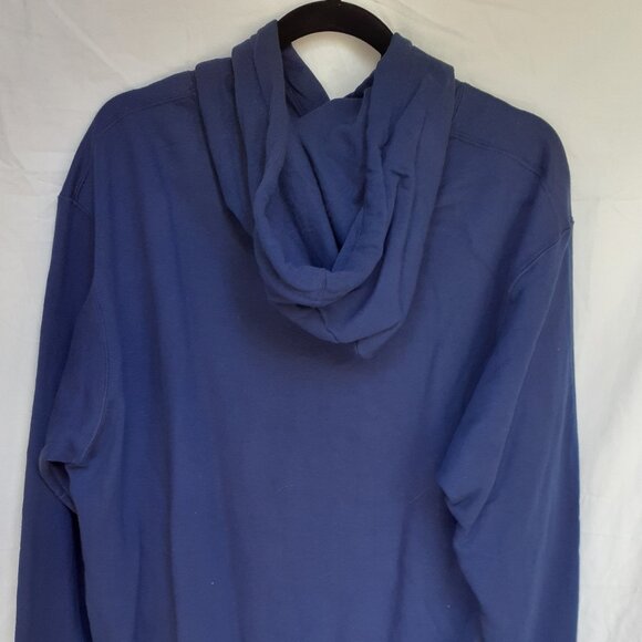 New Large Umbrella Corporation Resident Evil Blue Pullover Hoodie - Picture 3 of 6